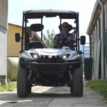 Linhai Electric UTV LH50DU, E5, bílá - foto č. 7